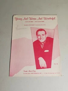 Jung und warm und wunderbar von Tony Bennett Noten von Hy Zaret & L Sänger - Bild 1 von 3
