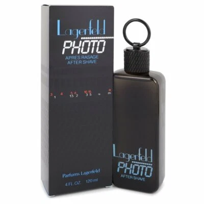 Lagerfeld Photo Cologne By Karl Lagerfeld 4oz/120 ml Vintage Rare After Shave  - Image 1 of 4