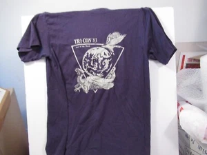 T-shirt vintage Tri-con 1983 Pittsburgh con (taglia L) - Foto 1 di 2