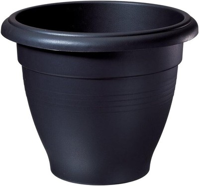 Stewart 2837005 30,5 Cm Vaso Da Fiori, Colore: Nero