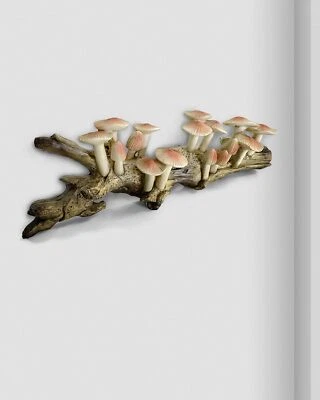 Смола гриб настенный декор скульптура вися коттеджкор настенное искусство для дома Farmho - Изображение 1 из 4