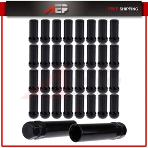 32 +2 Keys M14x2mm 7-Spline Lug Nuts For Ford F-350 99-04 Ford Excursion 00-02 - Picture 1 of 10