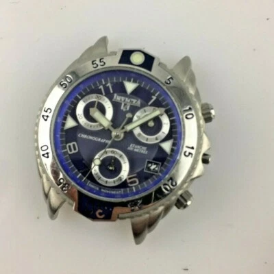 Caisse Montre Invicta Chrono Femme 30MM Quartz ETA 251.471 Pas De Mouvement - Photo 1/2