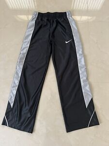 Boys Nike Youth Black and Silver Pants. size L 