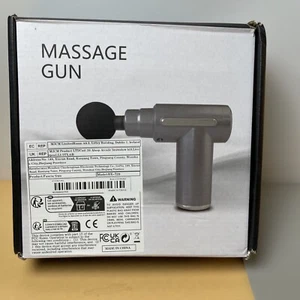 Massage Gun, Muscle Deep Tissue for Athletes, Portable Percussion with 4 Heads - Picture 1 of 5