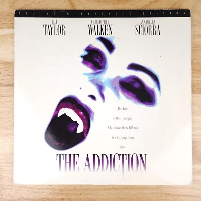 The Addiction Laserdisc LD Movie Deluxe Widescreen Edition Walken Taylor Sciorra Foto 1 de 4