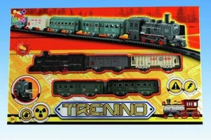 Trenino Treno Pista Rotaie Vagoni Gioco Giocattolo Bambini sar - Foto 1 di 1