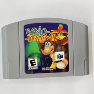 Banjo Dreamie N64 Game Cartridge for USA Console 64Bit Retro Game ๐ฎ - Picture 1 of 4
