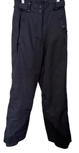 Pantalones de esquí Obermeyer negros para mujer talla 4 equipo de nieve aislado cintura ajustable - Imagen 1 de 11