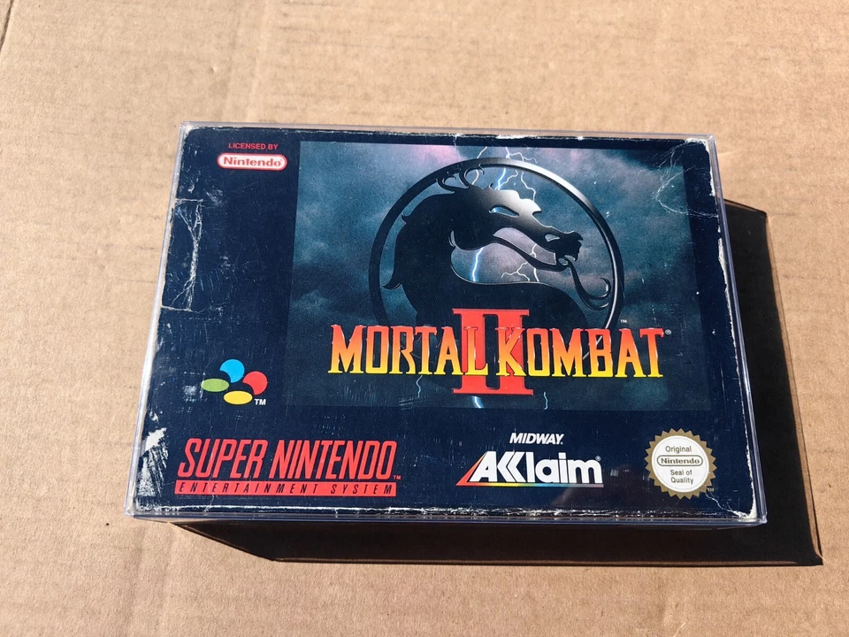 Mortal Kombat II 2 - Super Nintendo SNES PAL OVP - Bild 1 von 4