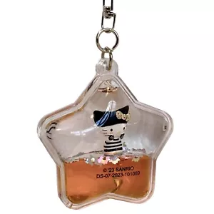 Tsunameez Sanrio HELLO KITTY Liquido Galleggiante Kidrobot Stella 3D Portachiavi Charm - Foto 1 di 6