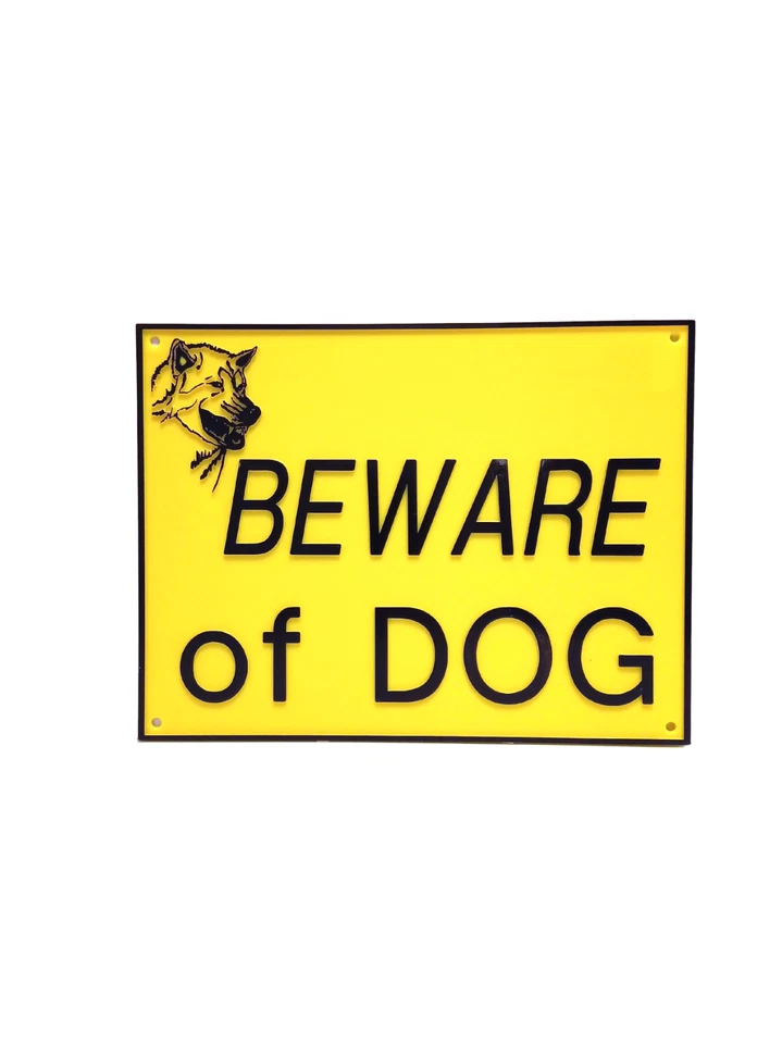 Beware Of Dog Sign - Image 1 of 1