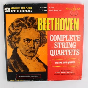 Beethoven Complete String Quartets 9 LP Vinyl Record Box Set - Picture 1 of 5