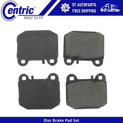 Para Maserati Quattroporte 2004-2005 | Pastillas de freno de disco traseras centradas | Cerámica Foto 1 de 4