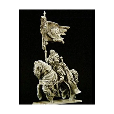 Gamezone Fantasy Mini 28mm Feudal Knight-Errant Standardbearer Pack New - Image 1 of 2