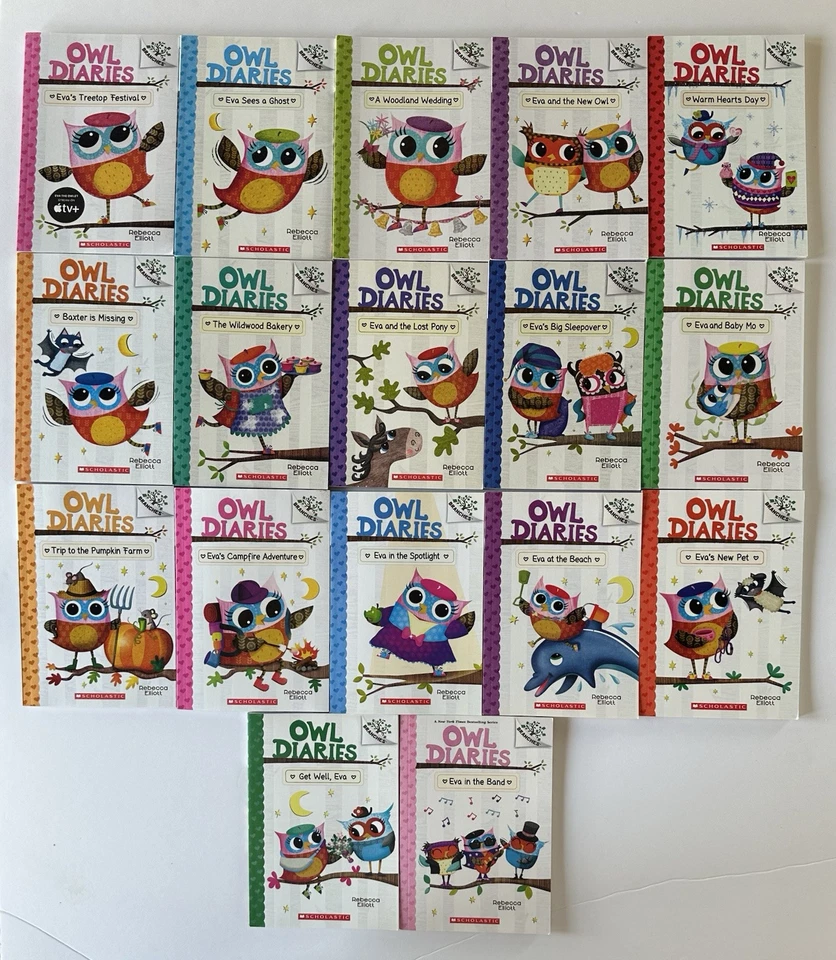 Owl Diaries by Rebecca Elliott Books 1-17 - Image 1 of 1