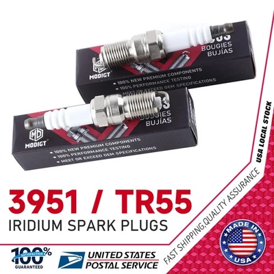 Juego de 8 bujías de iridio para Chevrolet C4500 Kodiak Ford F-150 4,6 L originales Foto 1 de 4