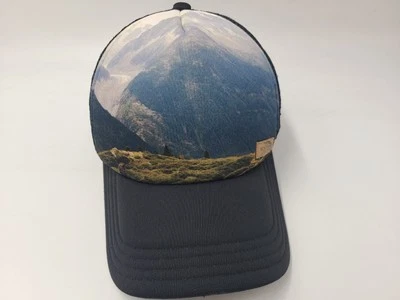 The North Face Mountains Mesh Trucker Snapback Hat Cap Hike Outdoors Men Women - Image 1 of 4