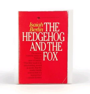 The Hedgehog and the Fox: An Essay on Tolstoy's View of History by Berlin: Used - Picture 1 of 4