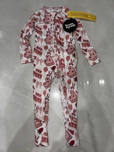Dream Big little Baby Girl Bamboo Pajamas Girls 12-18 Months  - Picture 1 of 3