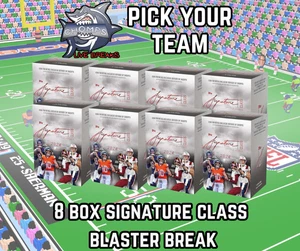 PITTSBURGH STEELERS 2024 Topps Signature Class 8-Box Blaster Break #1 - Picture 1 of 2