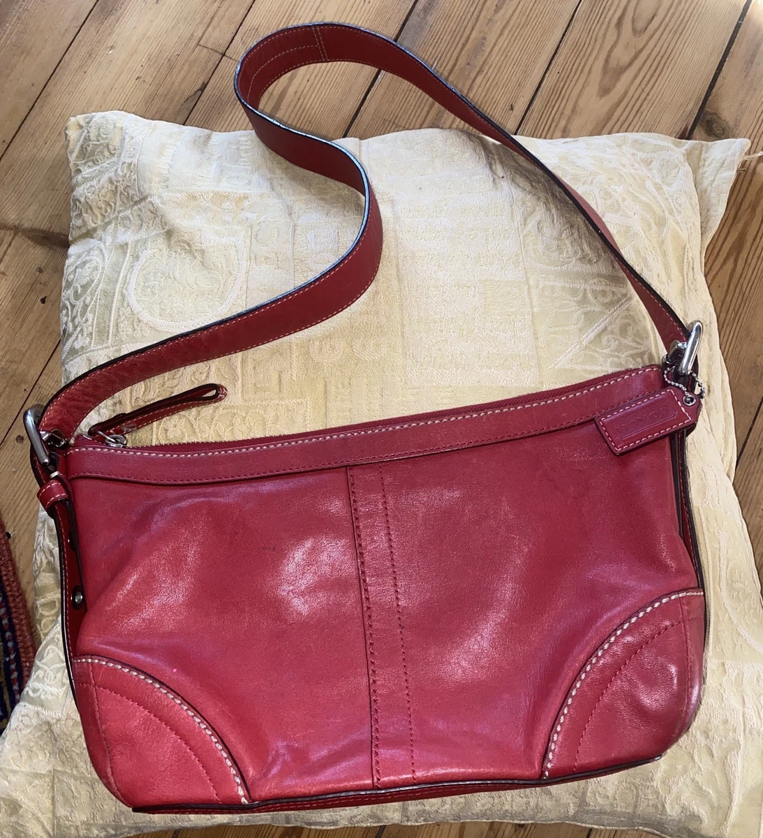 Coach Shoulder Bag Red Bags & Handbags for Women for sale | eBay UK