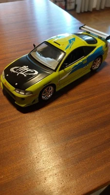 Mitsubishi Eclipse Fast And Furious 1/18 Ertl 1995 Led Lights - Immagine 1 di 4
