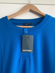 Southbay By Jacamo Shirt 3xl Xxxl 31 Inch Pit To Pit GRANDAD COLLAR.. BNWT - Picture 1 of 3