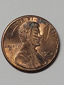 1994 D Penny Coin Error - Picture 1 of 8