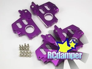GPM ALUMINUM FRONT & REAR BULKHEAD P HPI 1/8 SAVAGE 21 25 3.5 SS 4.6 85045 - Picture 1 of 1