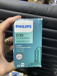 Philips D3S X-tremeVision gen2 HID Xenon Upgrade Gaslampe 42403XV2C1 Single - Bild 1 von 5