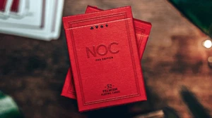 Tarjetas de juego NOC Pro 2021 (rojo borgoña) - Imagen 1 de 6