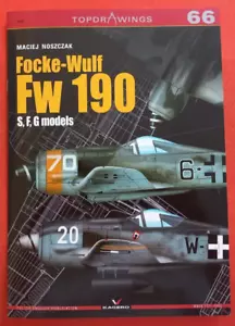 Kagero Topdrawings 7066 66, FOCKE-WULF Fw 190 S,F,G models - Bild 1 von 9