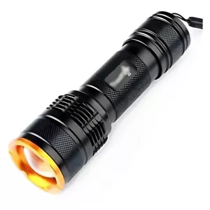 Mastiff Z3 Zoomable Focus LED 800 Lumens 1-mode On-off Lamp Flashlight Torch New - Picture 1 of 6