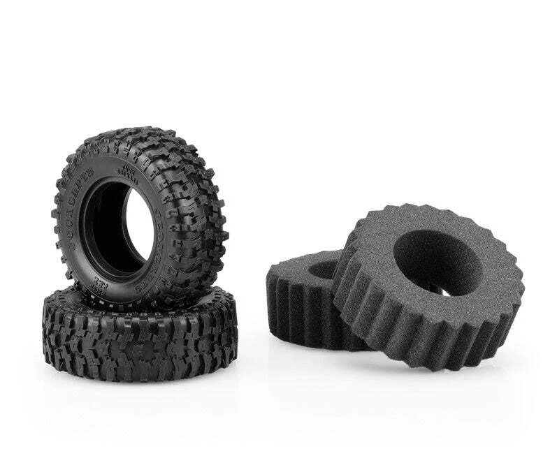 JConcepts JCO3088-02 Tusk Green Scale Country Tires 1.9 3.93 OD (2) - Image 1 of 1