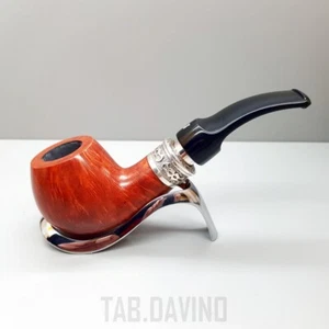 PIPA SER JACOPO DALLA GEMMA LISCIA DELECTA LA FUMA C HANDMADE IN ITALY SJG15 - Picture 1 of 12