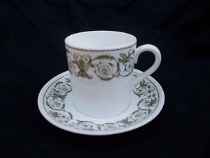 Wedgwood PERUGIA. Coffee Can and Saucer. - Picture 1 of 1