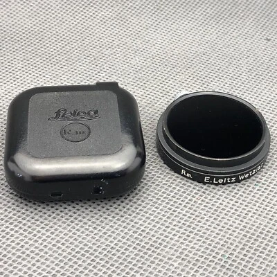 Fnooy Leica Leitz R.m. Infrared Deep Red Filter push-on lens 36 mm A36 Ø 36mm - Image 1 of 4