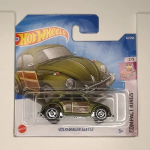 Hot Wheels Mattel 2022 Volkswagen Beetle 42/250 HW Copact Kings 2/5 - Foto 1 di 1