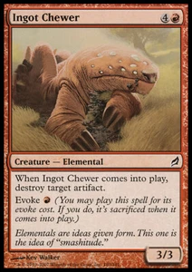 MTG BARREN CHEWER FOIL EXC - GESPIELT/BARRENSPIEL - LRW - MAGIC - Bild 1 von 1