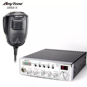 AnyTone ARES II – AM/FM/SSB 10M Mobile Transceiver + Cable - Picture 1 of 11