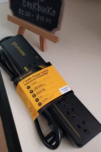 Energy Saving Power Strip 7 Outlet Heavy Duty Plug Load Surge Protector - Picture 1 of 5