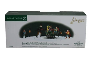 Cuento de Navidad Dept 56 Dickens Village con The Cratchit Family #58396 - Imagen 1 de 6