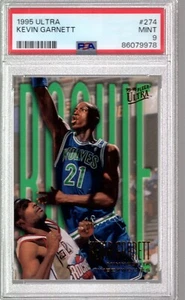 1995 Fleer Ultra SP KEVIN GARNETT Rookie HOF #274 PSA 9 - Picture 1 of 1