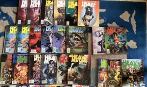 LOT OF 23 HEAVY METAL ILLUSTRATED MAGAZINES 1995 -1996-1997-1998-1999 - Picture 1 of 10