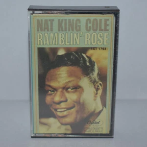 Nat King Cole Ramblin Rose Vintage 70's Cassette Tape 4XT 1793 Capitol Records - Picture 1 of 8