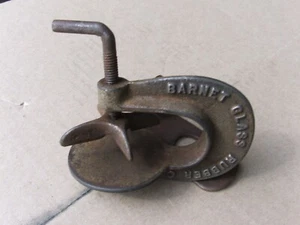 #  VINTAGE BARNET  GLASS TYRE  PUNCTURE VULCANISING CLAMP "RARE FIND GARAGENALIA - Picture 1 of 3