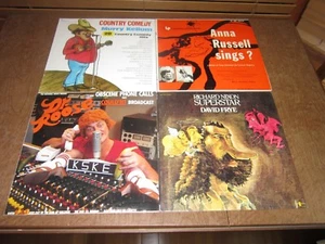Comedy Lp lot of 4 David Frye Richard Nixon Superstar +Kellum+Dr Roose+ #T 7 - Picture 1 of 5