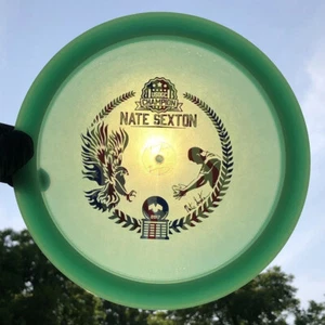 Innova 2017 Nate Sexton FIREBIRD Champion Color Glow Disc Golf Bottom Stamp Rare - Bild 1 von 23