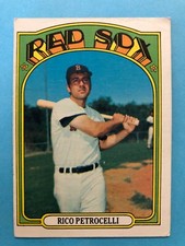 1972 Topps Baseball Card #30 Rico Petrocelli Boston Red Sox